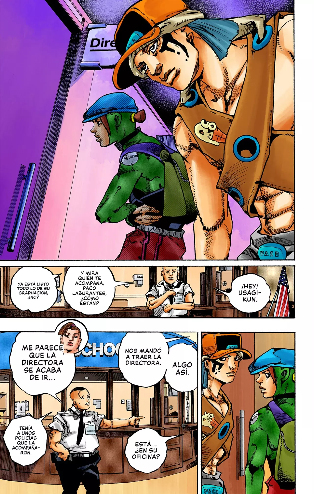 JoJo's Bizarre Adventure Parte 9: The JOJOLands (Versión A Color) - Capítulo 24 - Página 35 - LectorTMOo