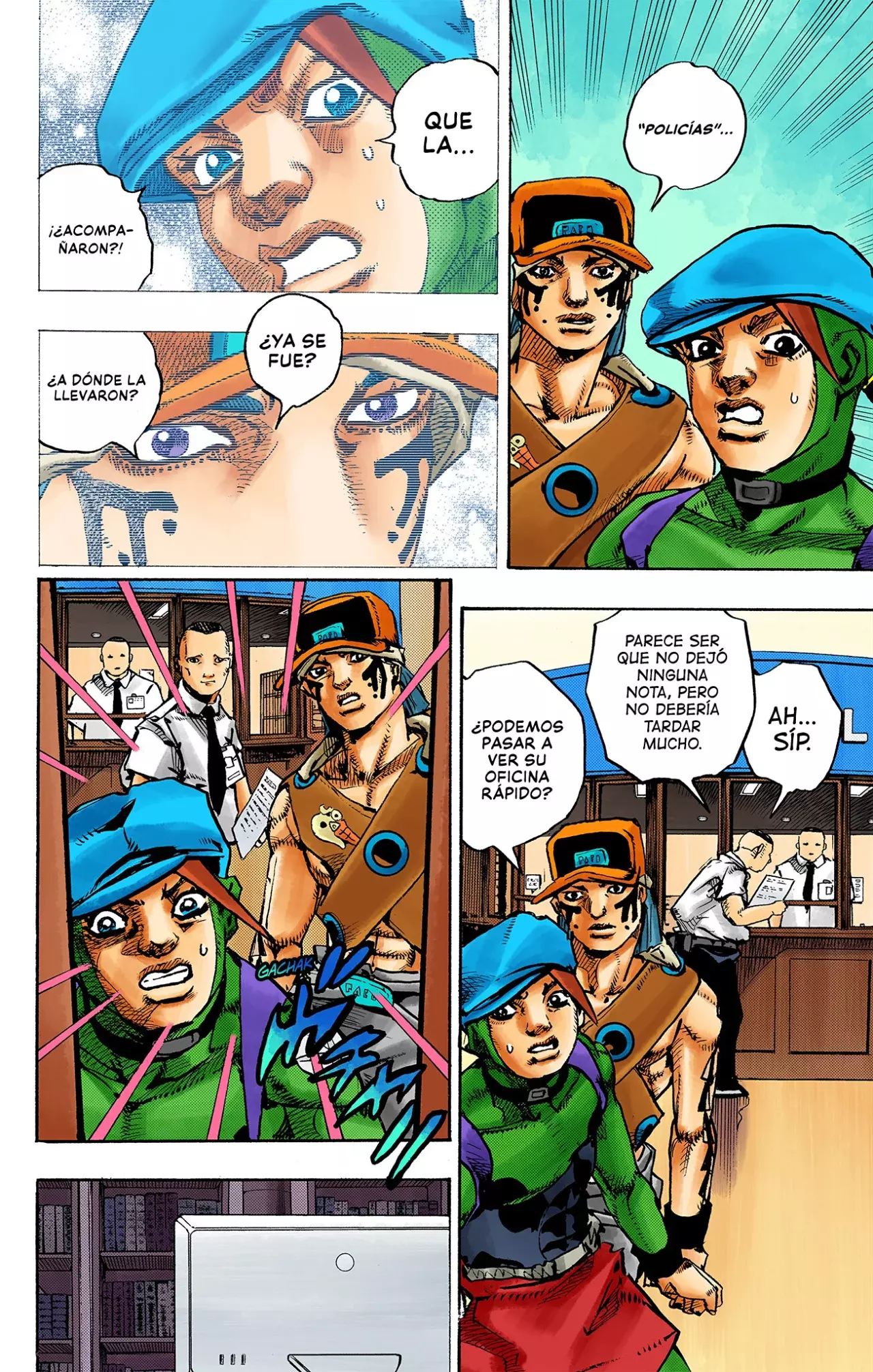JoJo's Bizarre Adventure Parte 9: The JOJOLands (Versión A Color) - Capítulo 24 - Página 36 - LectorTMOo