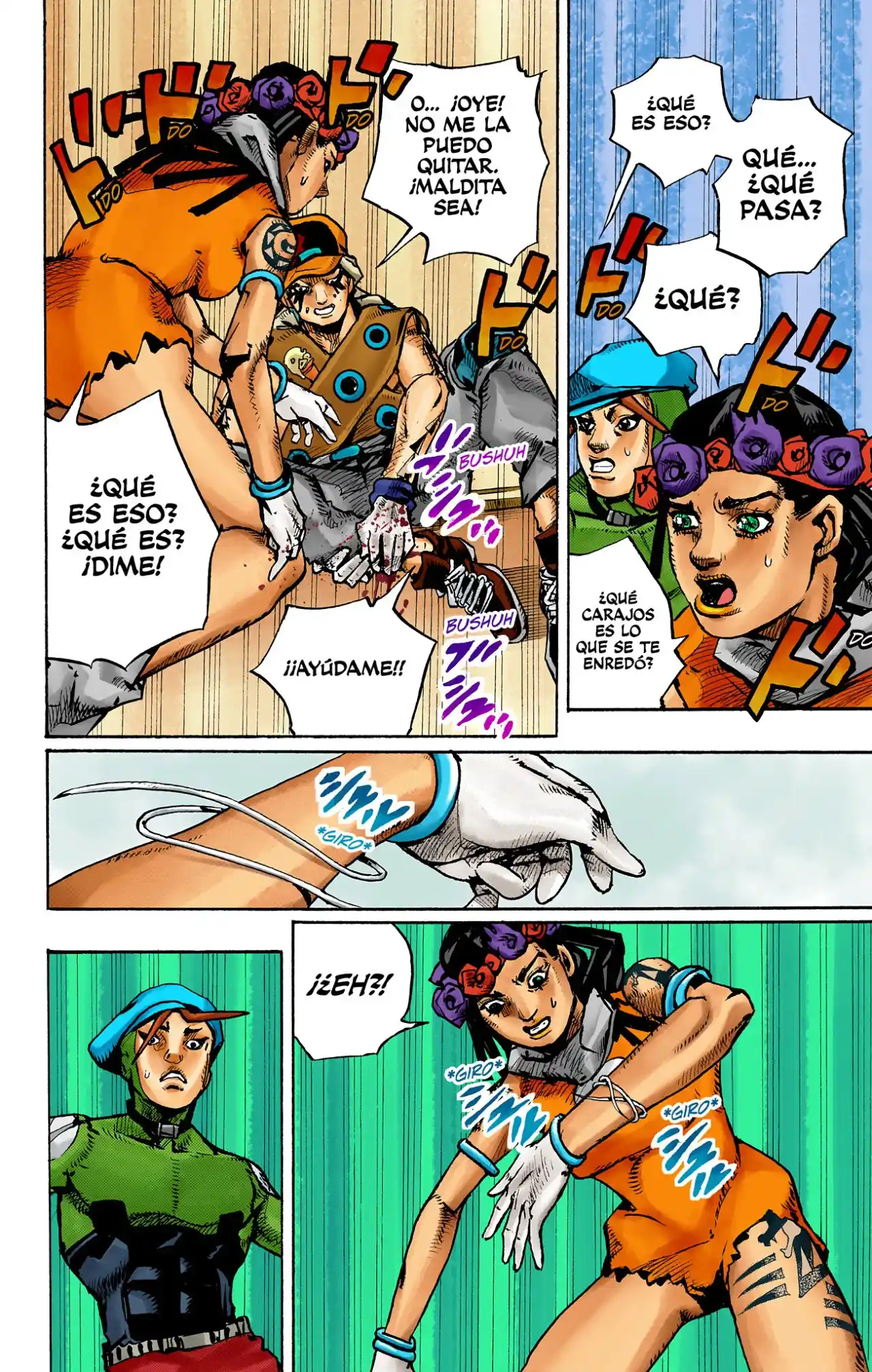 JoJo's Bizarre Adventure Parte 9: The JOJOLands (Versión A Color) - Capítulo 3 - Página 34 - LectorTMOo
