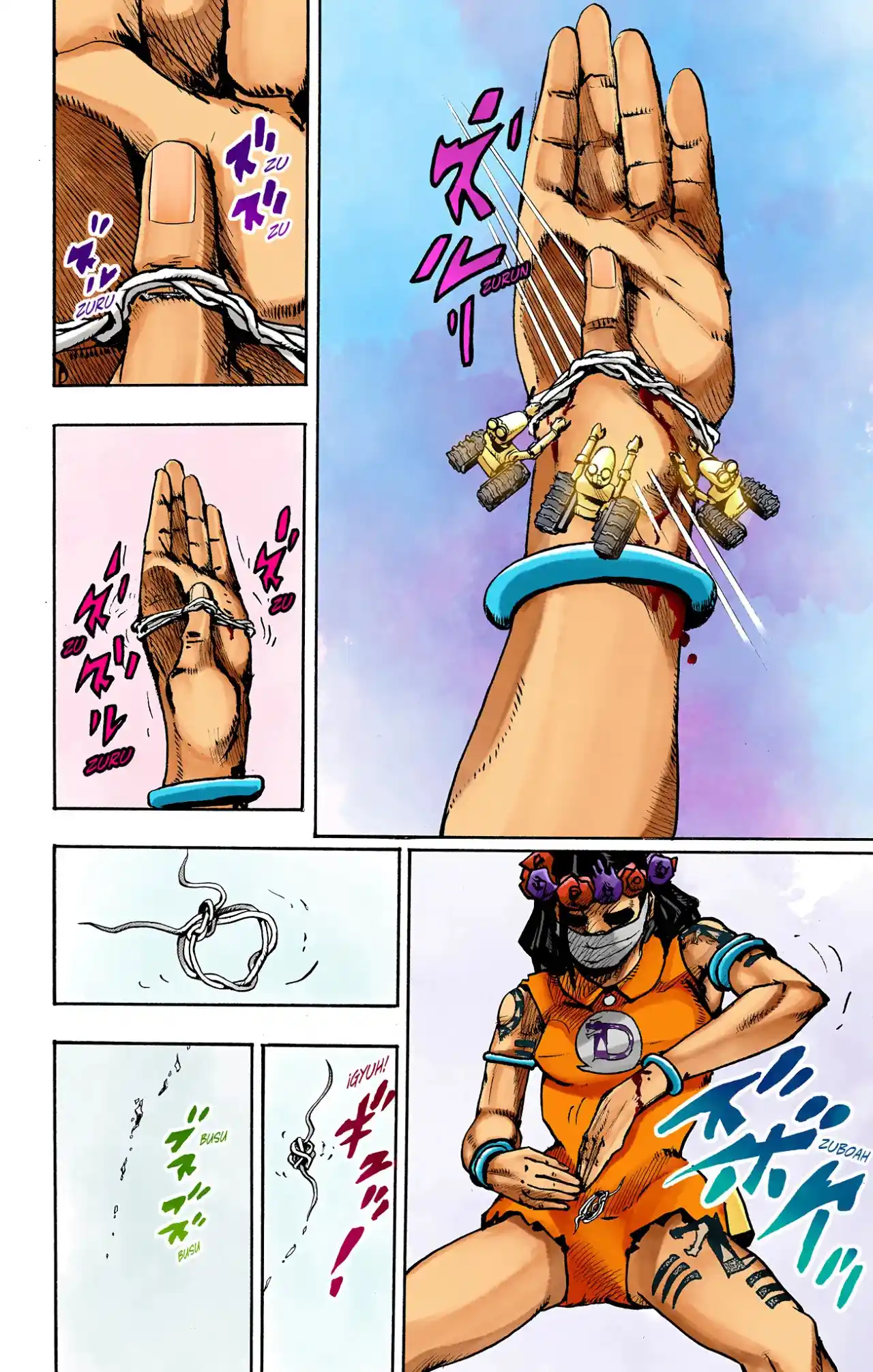 JoJo's Bizarre Adventure Parte 9: The JOJOLands (Versión A Color) - Capítulo 4 - Página 12 - LectorTMOo