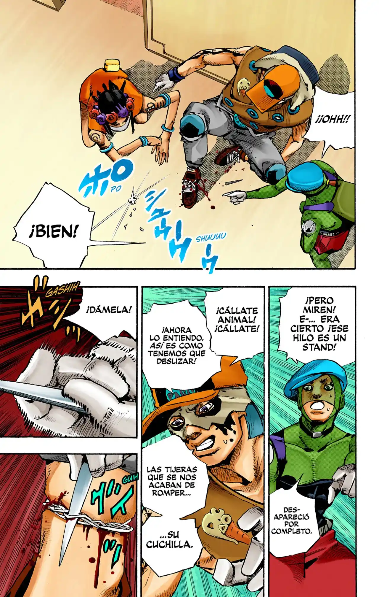 JoJo's Bizarre Adventure Parte 9: The JOJOLands (Versión A Color) - Capítulo 4 - Página 13 - LectorTMOo