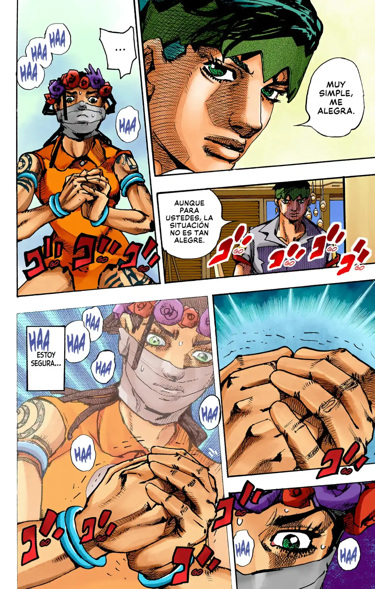 JoJo's Bizarre Adventure Parte 9: The JOJOLands (Versión A Color) - Capítulo 4 - Página 34 - LectorTMOo