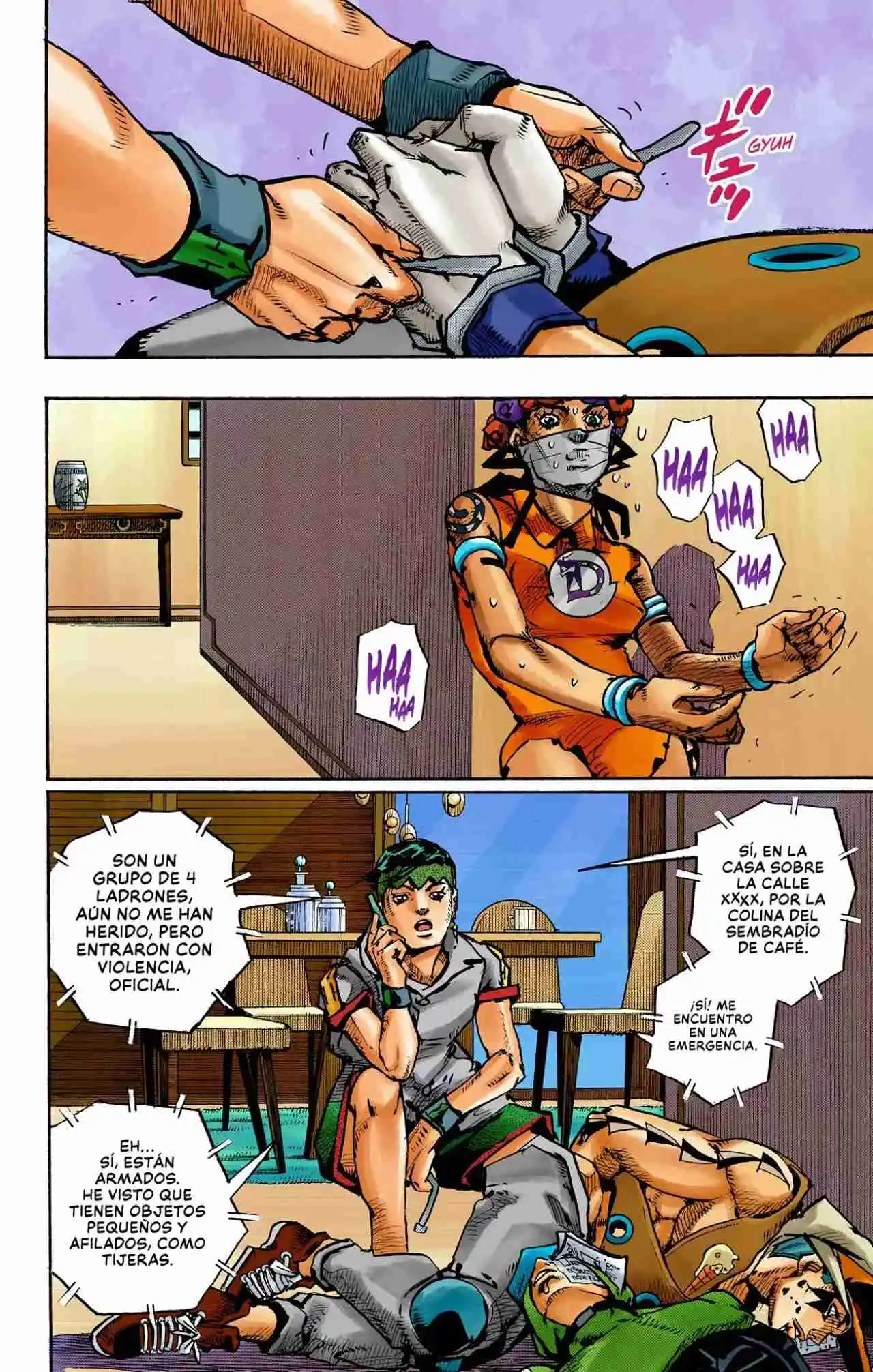 JoJo's Bizarre Adventure Parte 9: The JOJOLands (Versión A Color) - Capítulo 5 - Página 12 - LectorTMOo