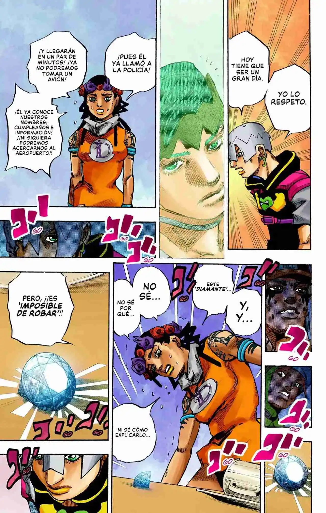 JoJo's Bizarre Adventure Parte 9: The JOJOLands (Versión A Color) - Capítulo 5 - Página 28 - LectorTMOo