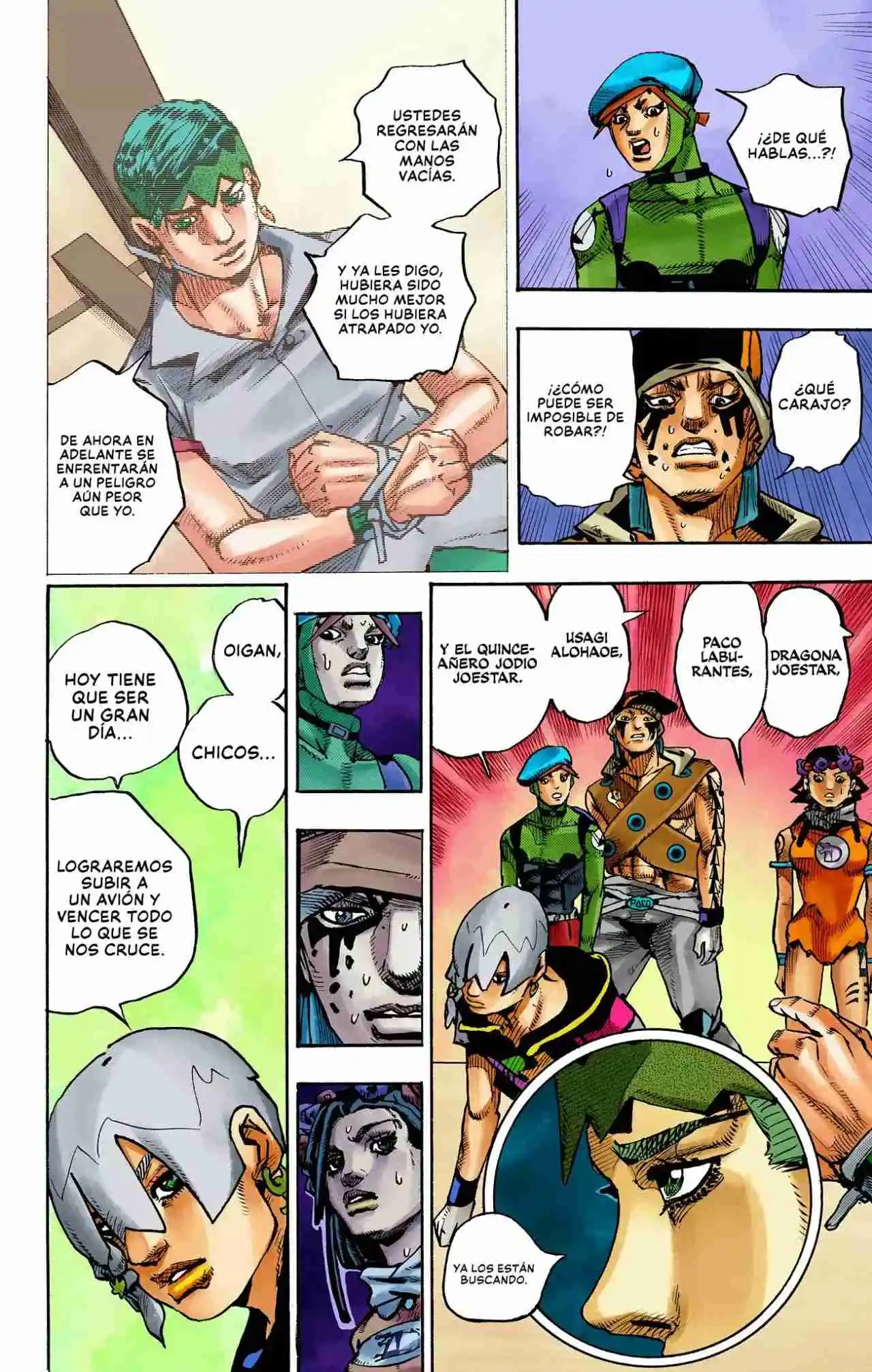 JoJo's Bizarre Adventure Parte 9: The JOJOLands (Versión A Color) - Capítulo 5 - Página 29 - LectorTMOo