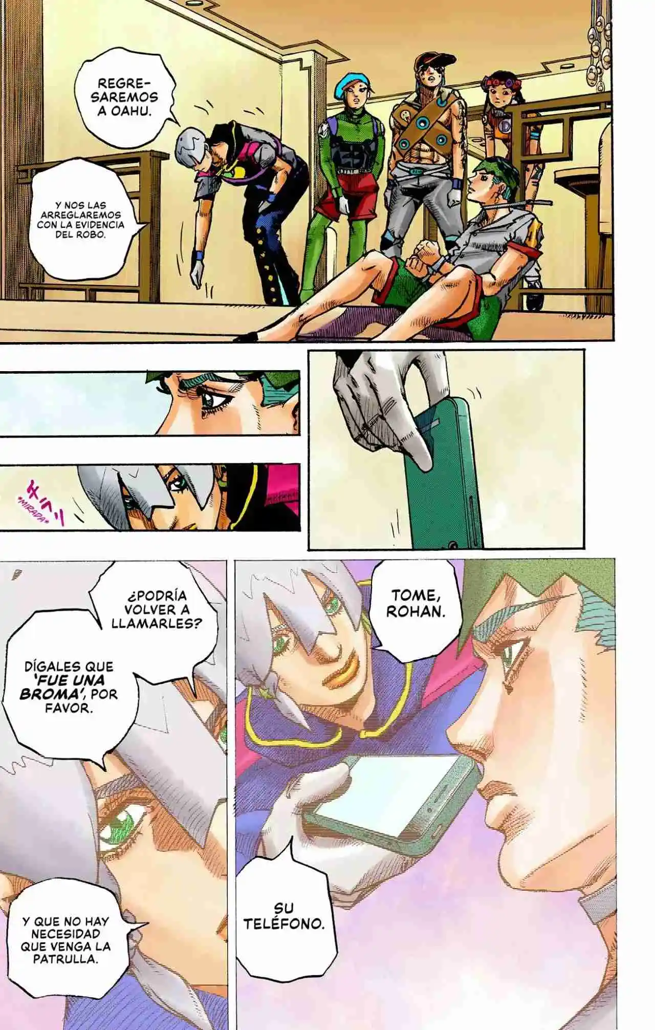 JoJo's Bizarre Adventure Parte 9: The JOJOLands (Versión A Color) - Capítulo 5 - Página 30 - LectorTMOo