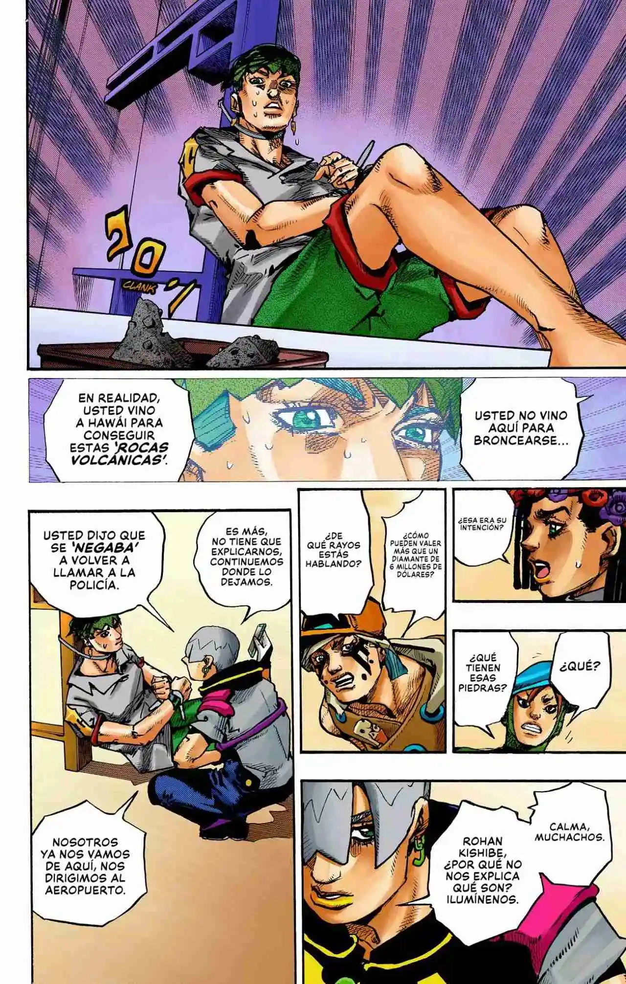 JoJo's Bizarre Adventure Parte 9: The JOJOLands (Versión A Color) - Capítulo 5 - Página 36 - LectorTMOo