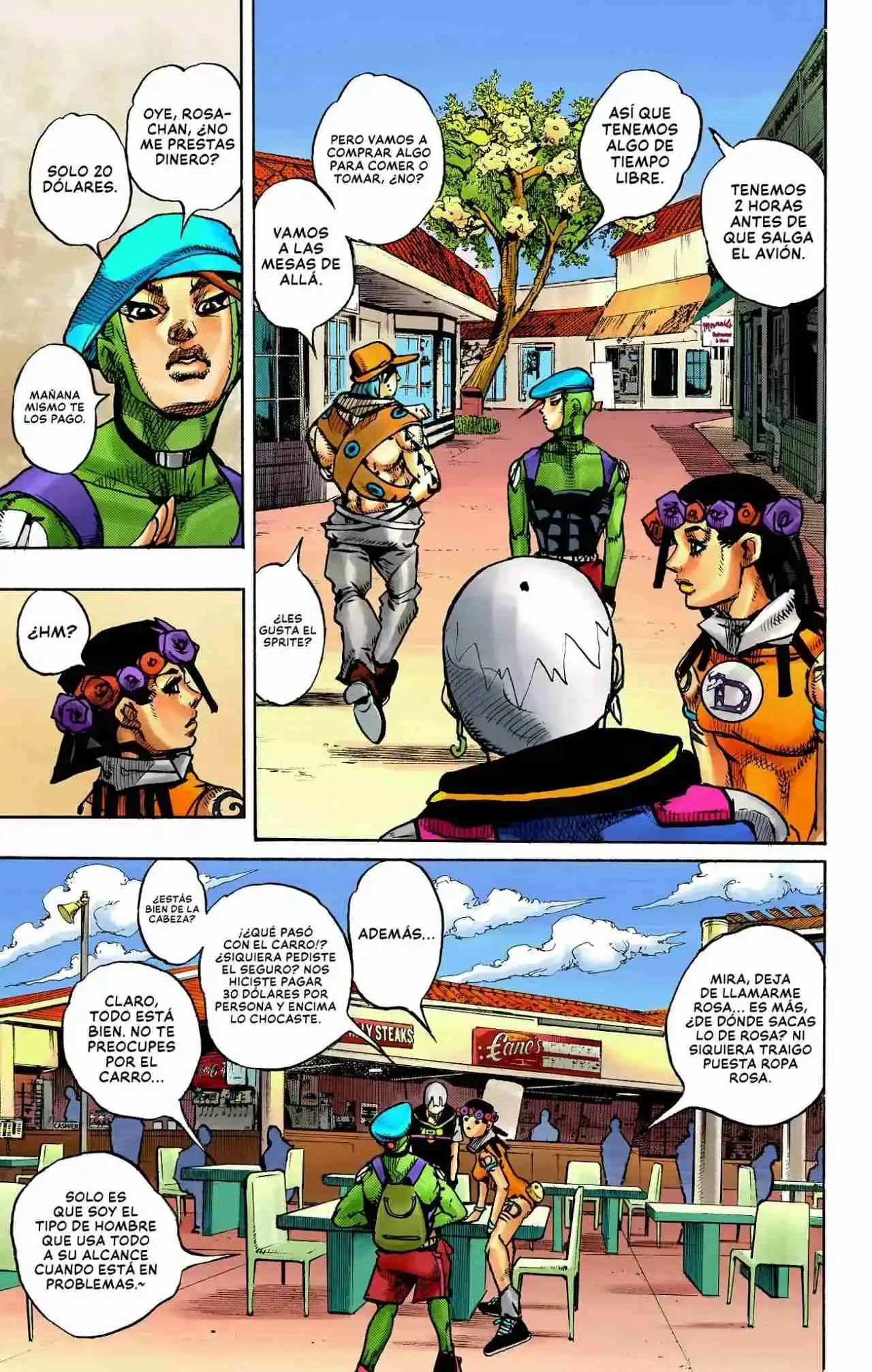 JoJo's Bizarre Adventure Parte 9: The JOJOLands (Versión A Color) - Capítulo 8 - Página 4 - LectorTMOo