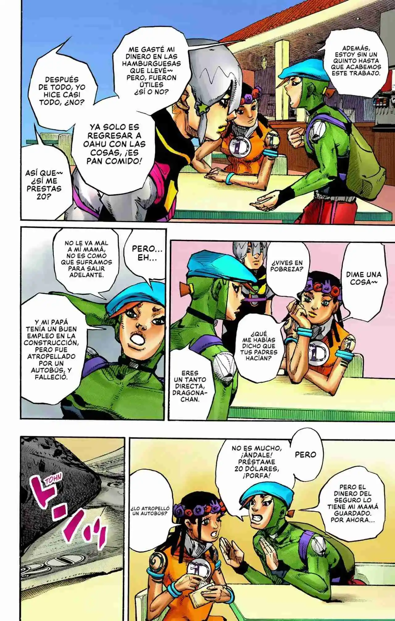 JoJo's Bizarre Adventure Parte 9: The JOJOLands (Versión A Color) - Capítulo 8 - Página 5 - LectorTMOo