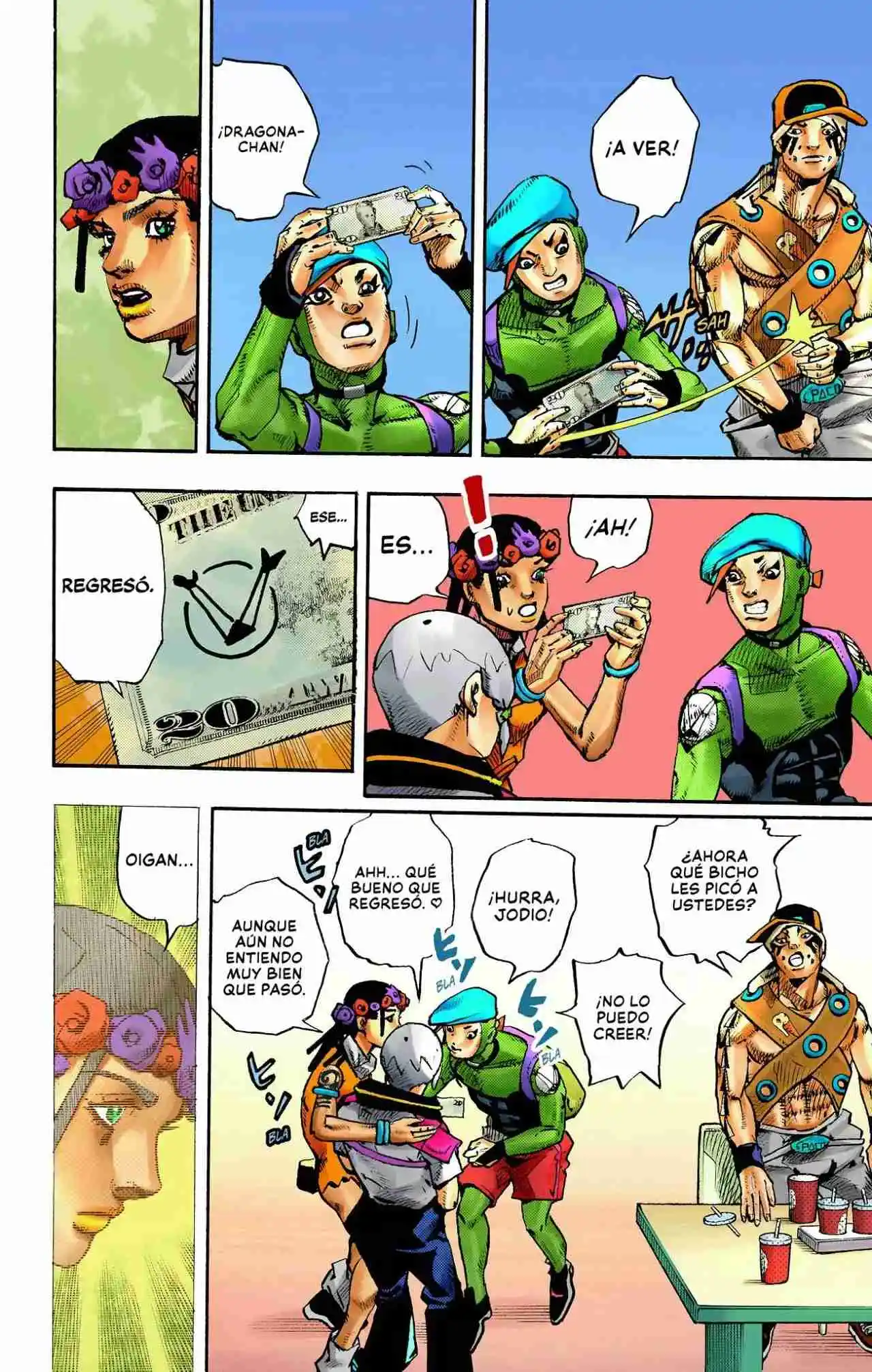 JoJo's Bizarre Adventure Parte 9: The JOJOLands (Versión A Color) - Capítulo 8 - Página 13 - LectorTMOo