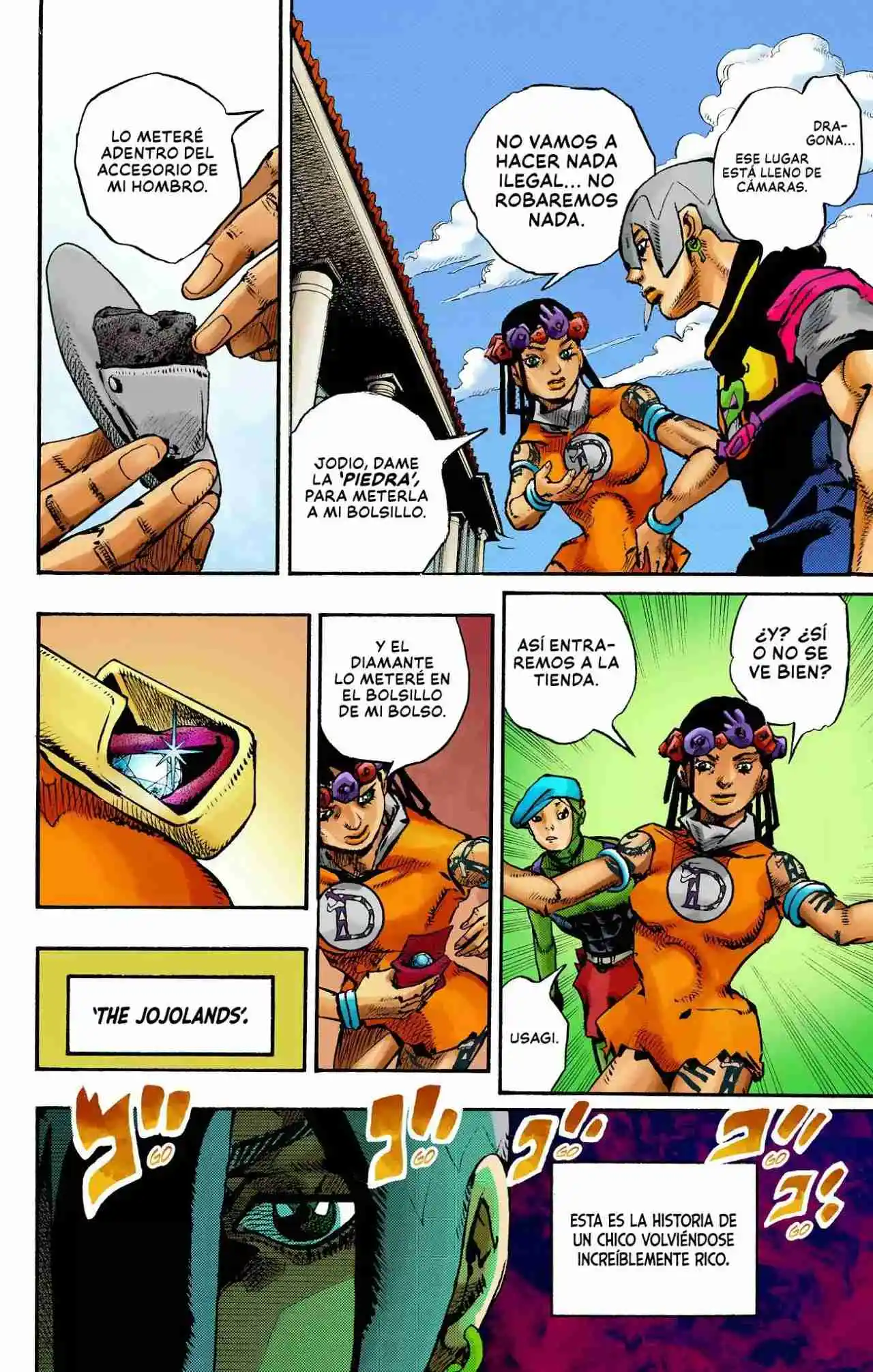 JoJo's Bizarre Adventure Parte 9: The JOJOLands (Versión A Color) - Capítulo 8 - Página 18 - LectorTMOo