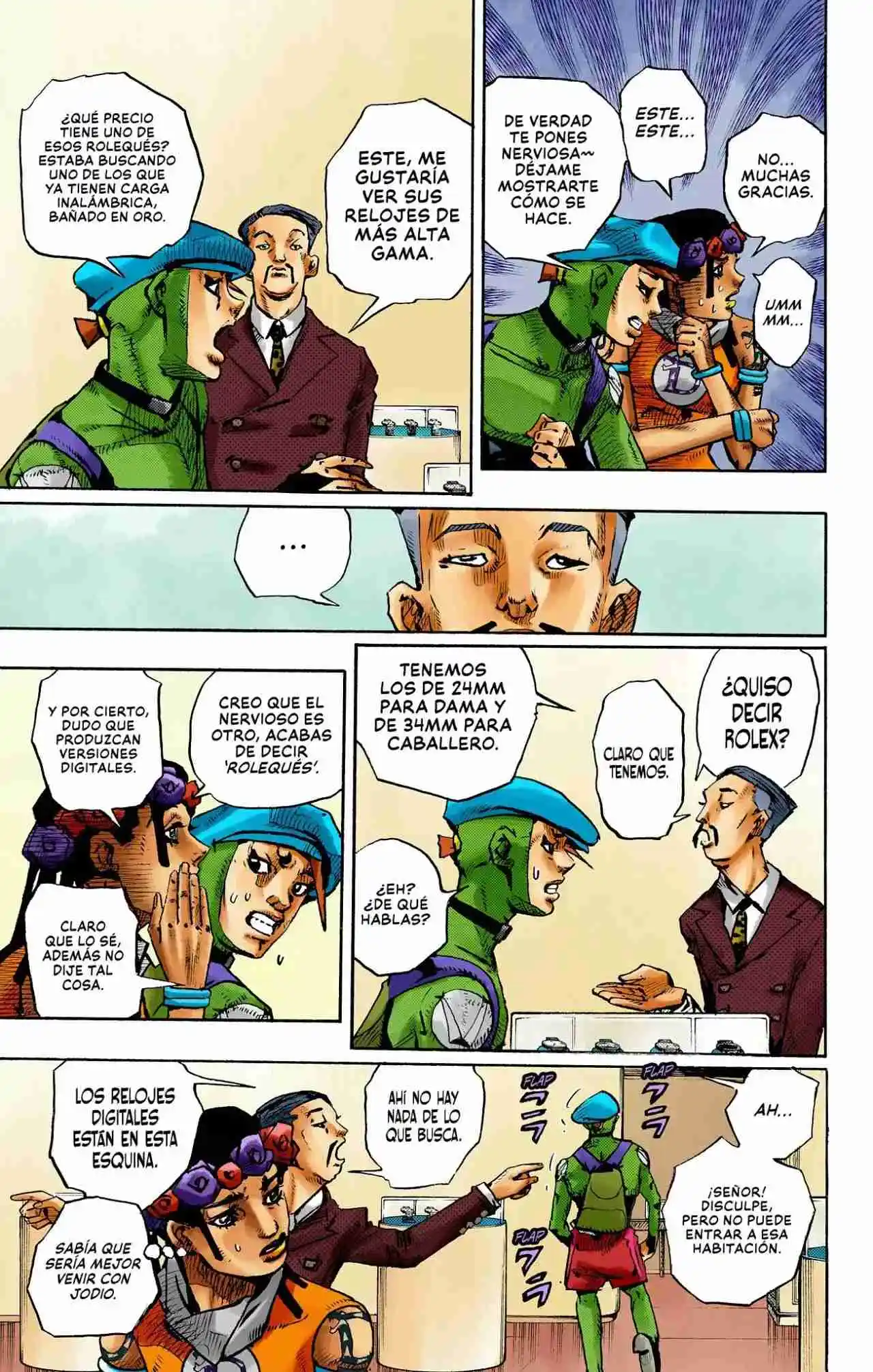 JoJo's Bizarre Adventure Parte 9: The JOJOLands (Versión A Color) - Capítulo 8 - Página 23 - LectorTMOo