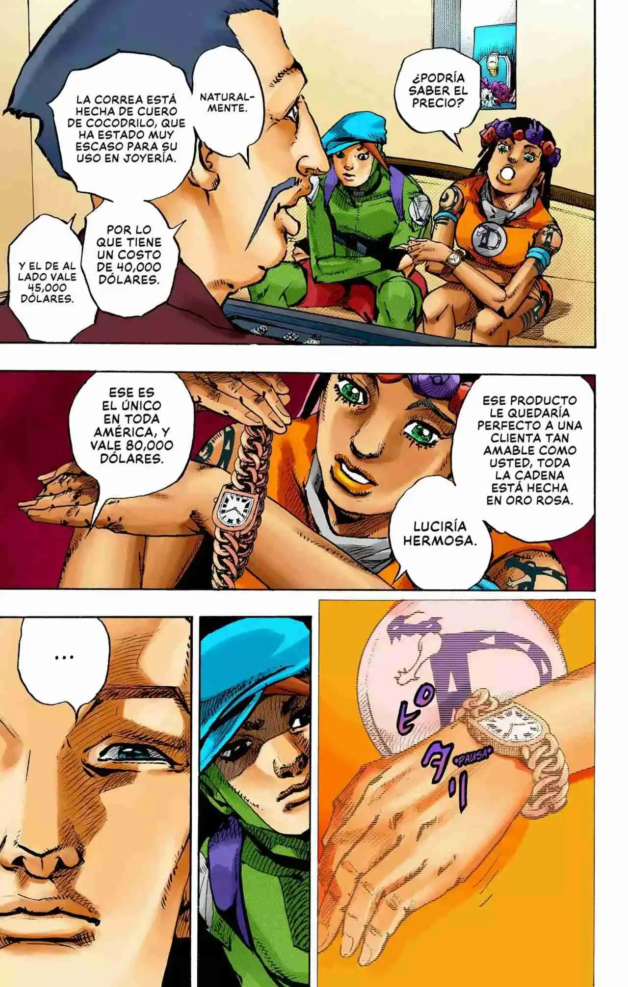 JoJo's Bizarre Adventure Parte 9: The JOJOLands (Versión A Color) - Capítulo 8 - Página 27 - LectorTMOo