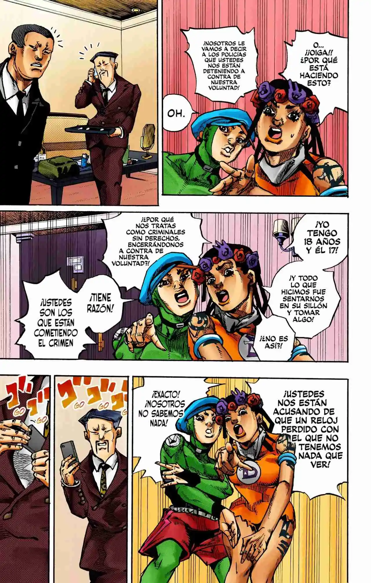 JoJo's Bizarre Adventure Parte 9: The JOJOLands (Versión A Color) - Capítulo 9 - Página 24 - LectorTMOo