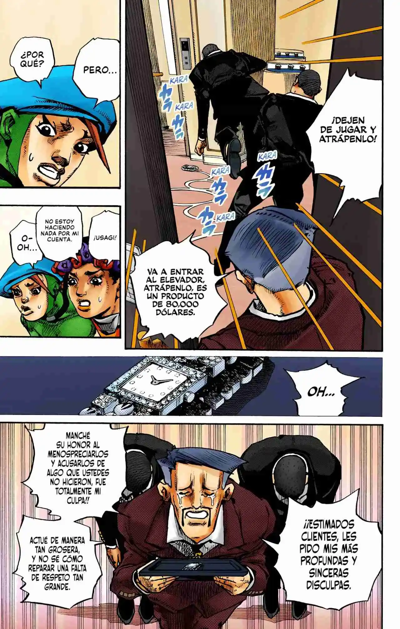 JoJo's Bizarre Adventure Parte 9: The JOJOLands (Versión A Color) - Capítulo 9 - Página 38 - LectorTMOo