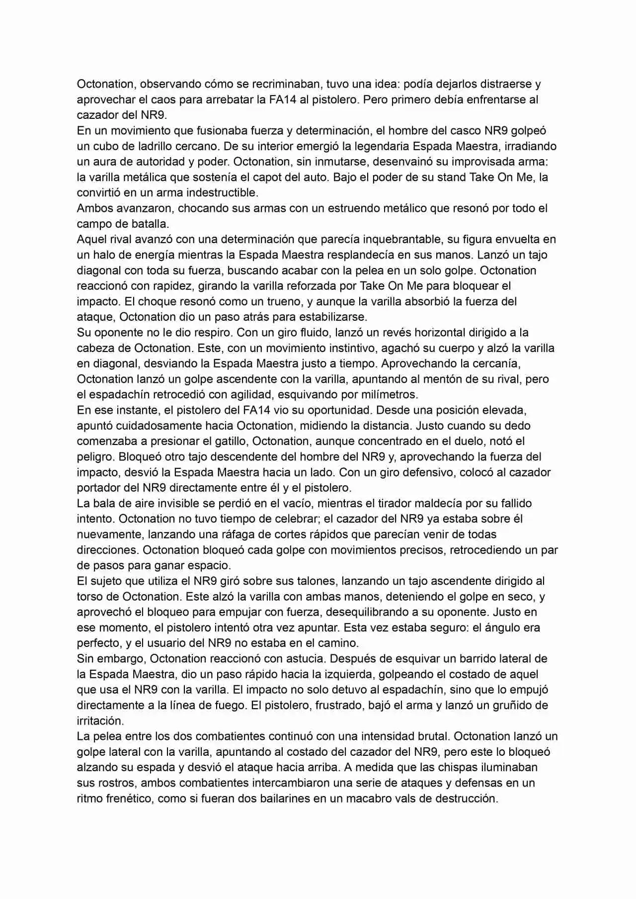 Jojo's Bizarre Adventure Parte X | Temporada 1: Cazadores De Stands (Novela) - Capítulo 11 - Página 7 - LectorTMOo