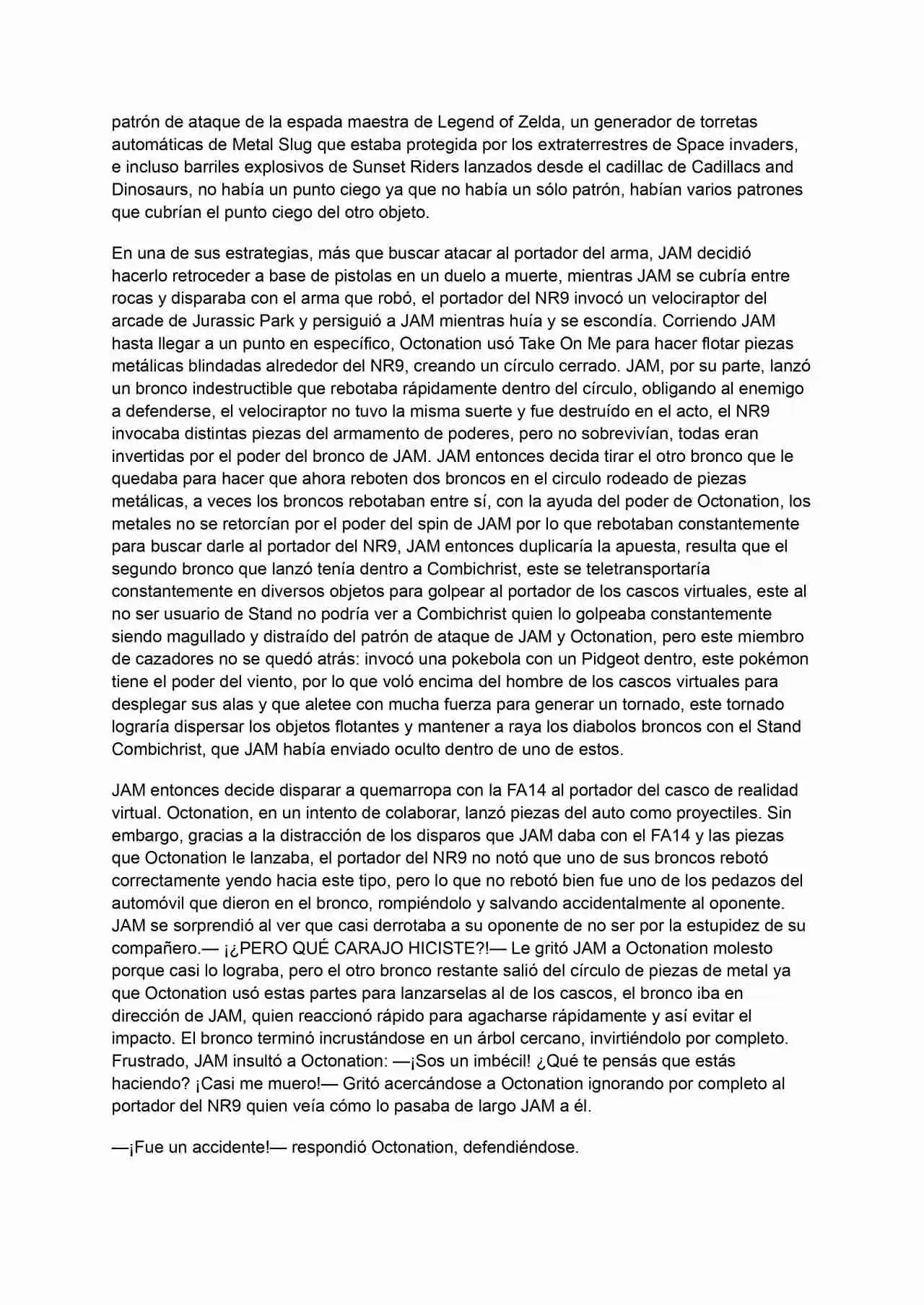 Jojo's Bizarre Adventure Parte X | Temporada 1: Cazadores De Stands (Novela) - Capítulo 13 - Página 9 - LectorTMOo