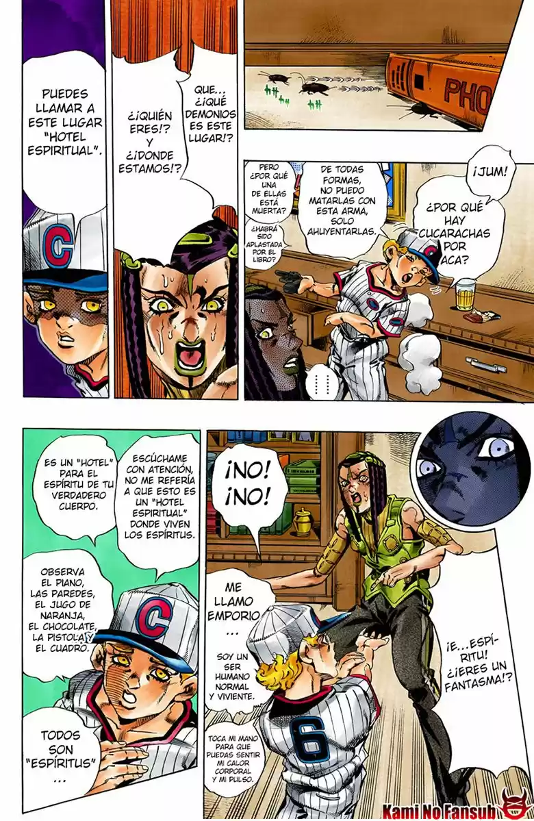 JoJo's Bizarre Adventure: Stone Ocean A Color Y Español - Capítulo 24 - Página 22 - LectorTMOo