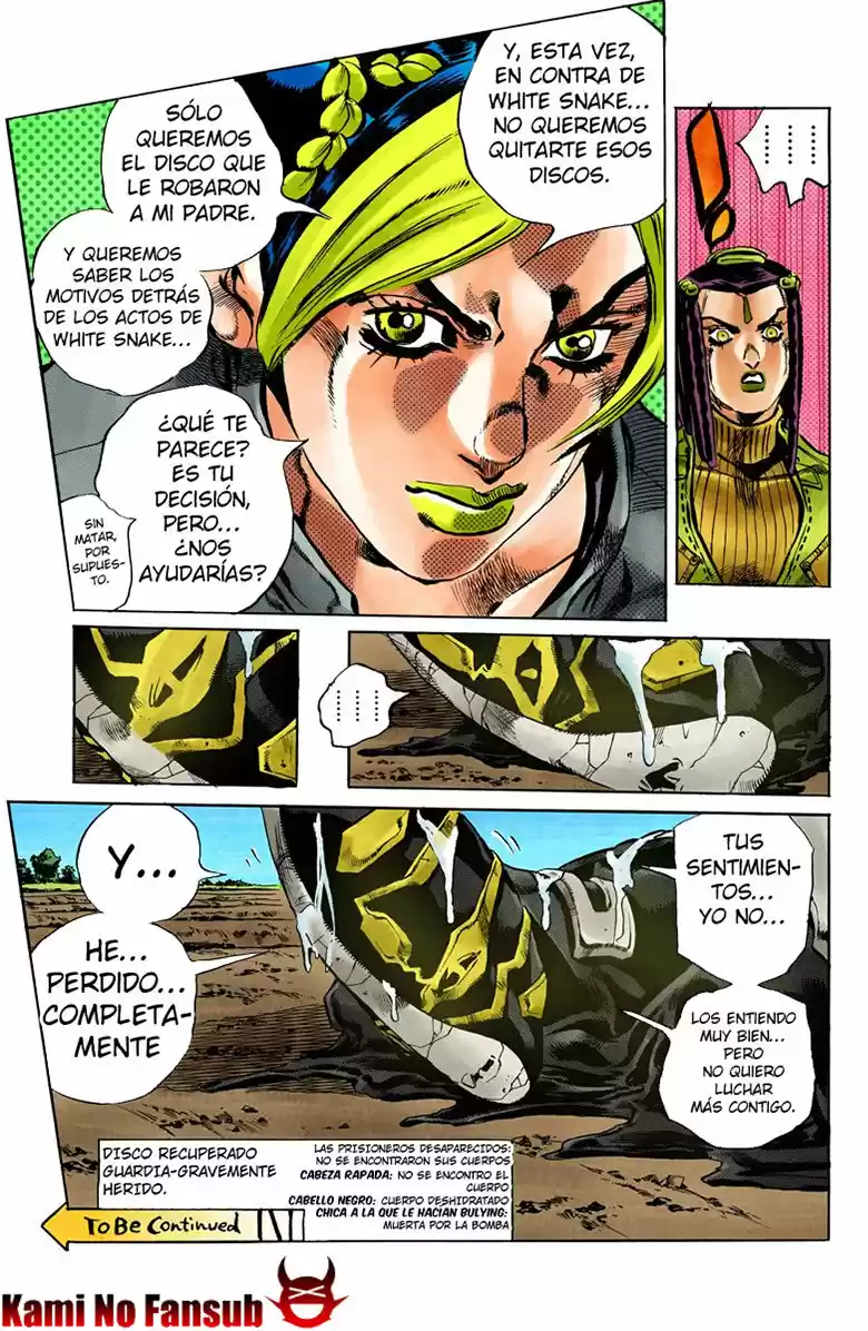 JoJo's Bizarre Adventure: Stone Ocean A Color Y Español - Capítulo 32 - Página 19 - LectorTMOo