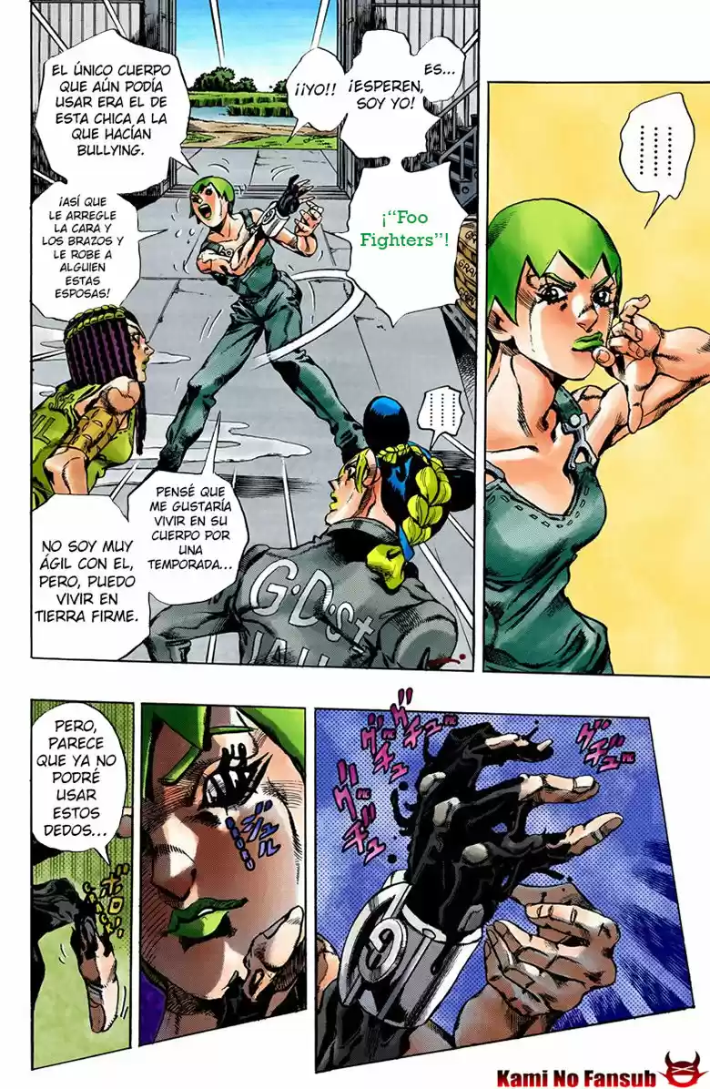 JoJo's Bizarre Adventure: Stone Ocean A Color Y Español - Capítulo 33 - Página 8 - LectorTMOo