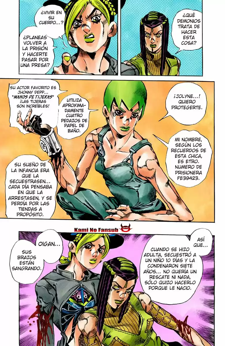 JoJo's Bizarre Adventure: Stone Ocean A Color Y Español - Capítulo 33 - Página 9 - LectorTMOo