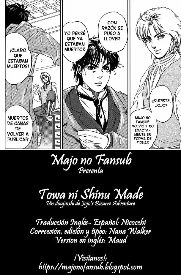 JoJo's Bizarre Adventure - Towa Ni Shinu Made (Doujinshi) - Capítulo - Página 147 - LectorTMOo