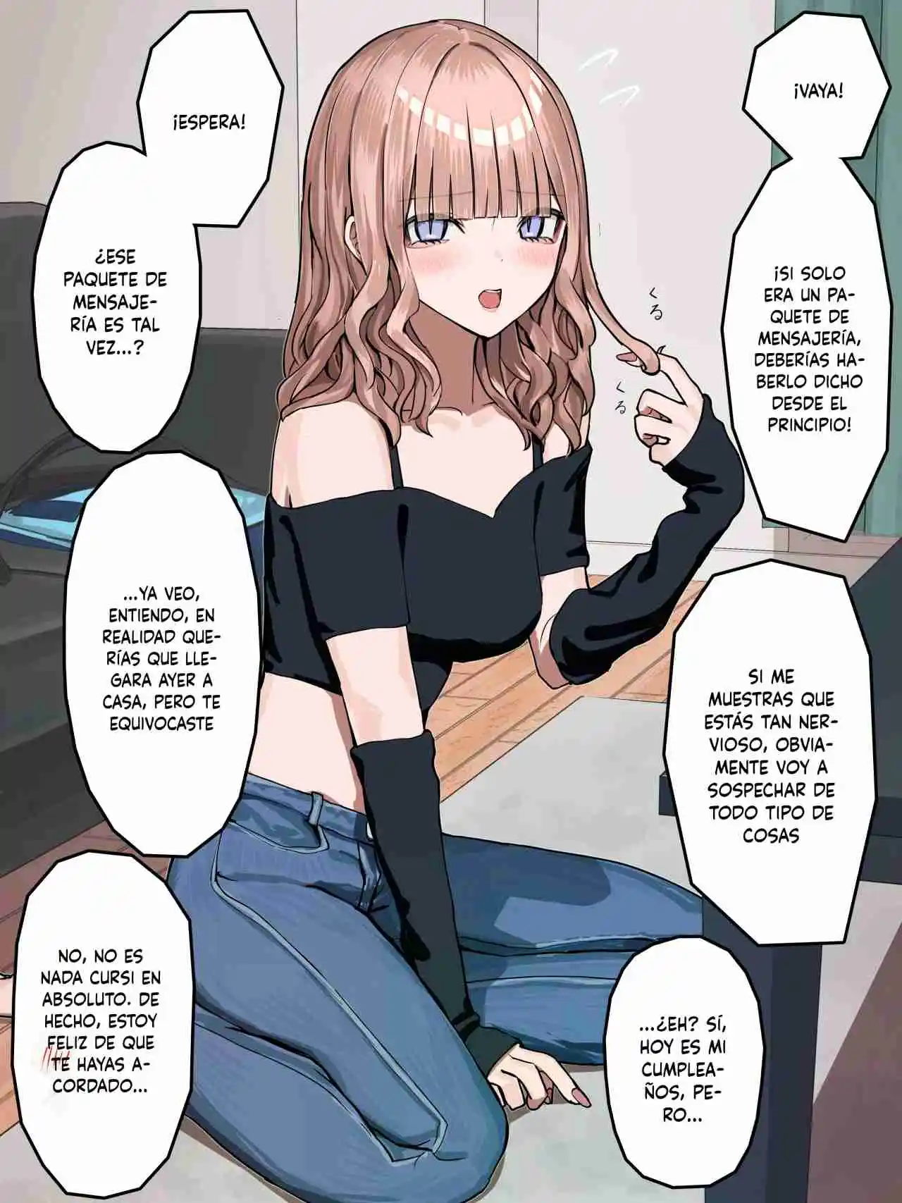 Jojoni Deremi Ga Mashiteku Tsundere Gal - Capítulo 23 - Página 4 - LectorTMOo