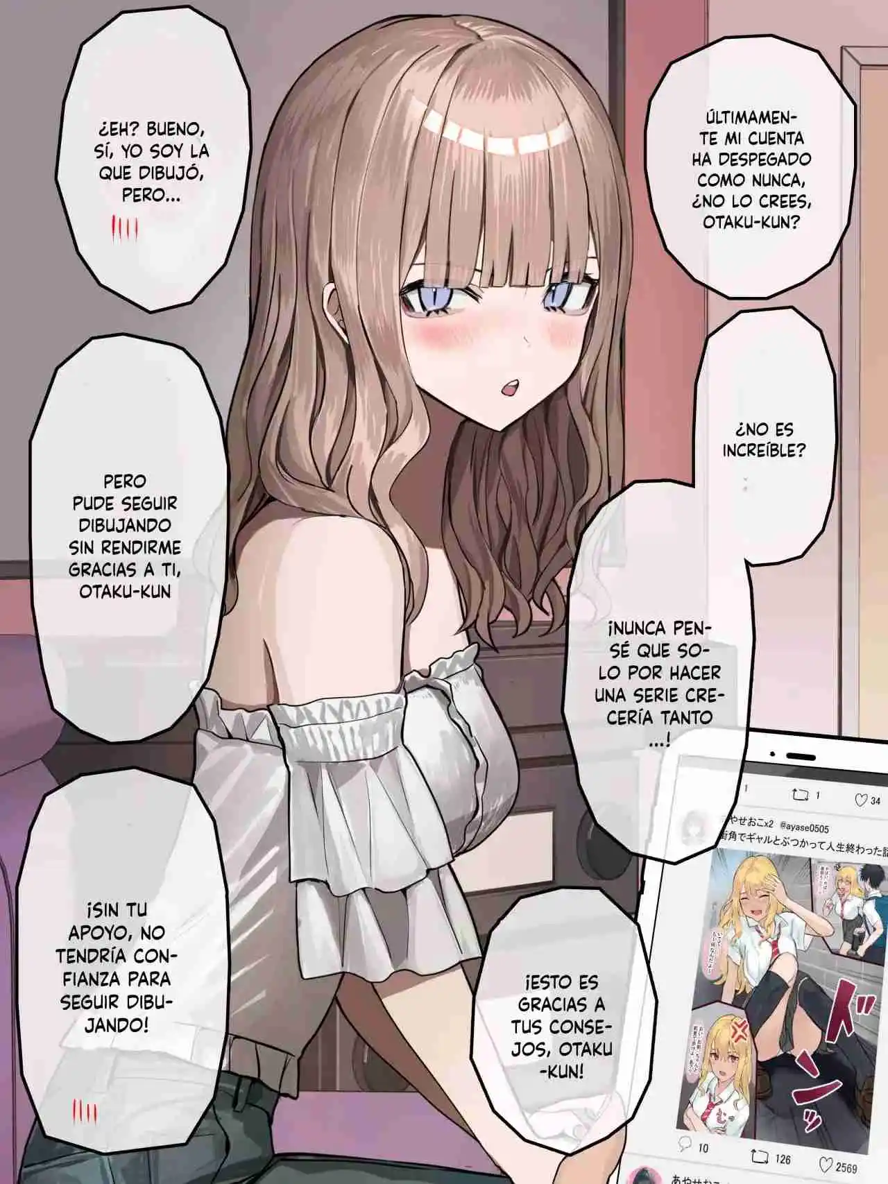 Jojoni Deremi Ga Mashiteku Tsundere Gyaru - Capítulo 27 - Página 4 - LectorTMOo