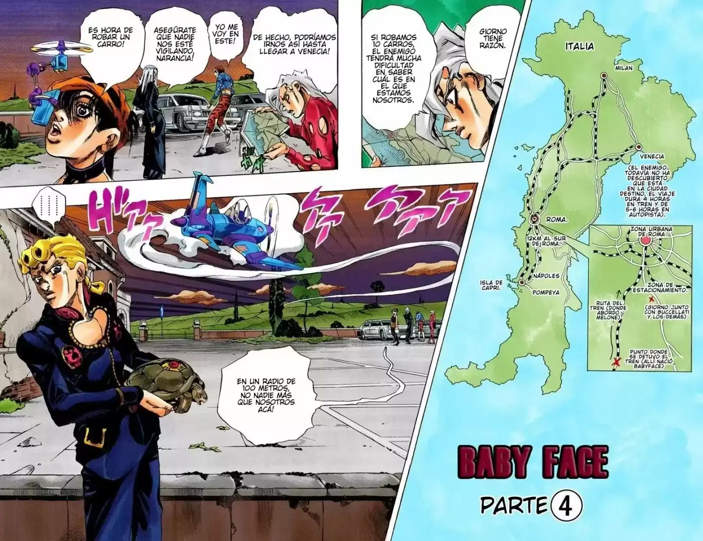 JoJos Bizarre Adventure Parte 5 - Vento Aureo - Capítulo 503 - Página 3 - LectorTMOo