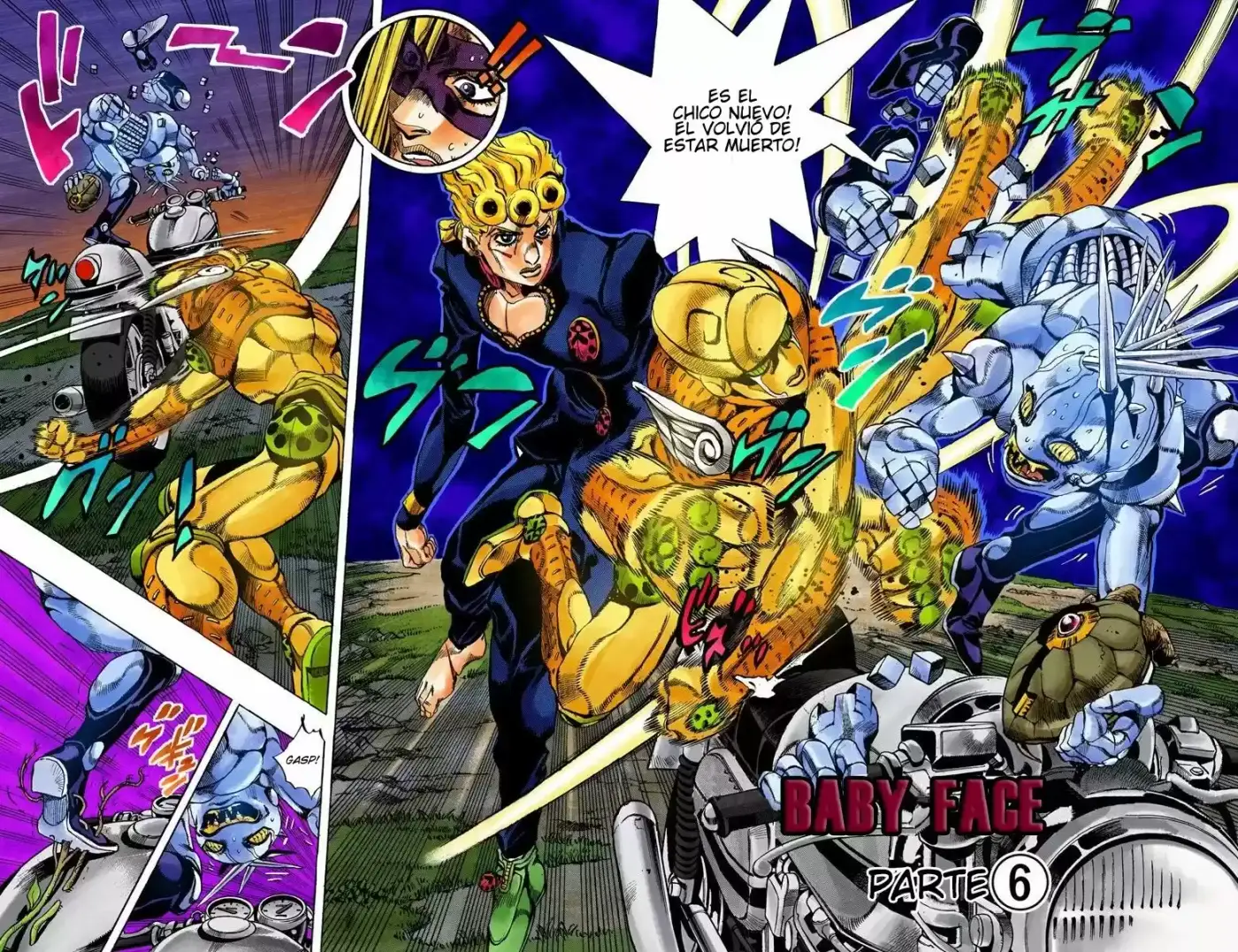 JoJos Bizarre Adventure Parte 5 - Vento Aureo - Capítulo 505 - Página 3 - LectorTMOo