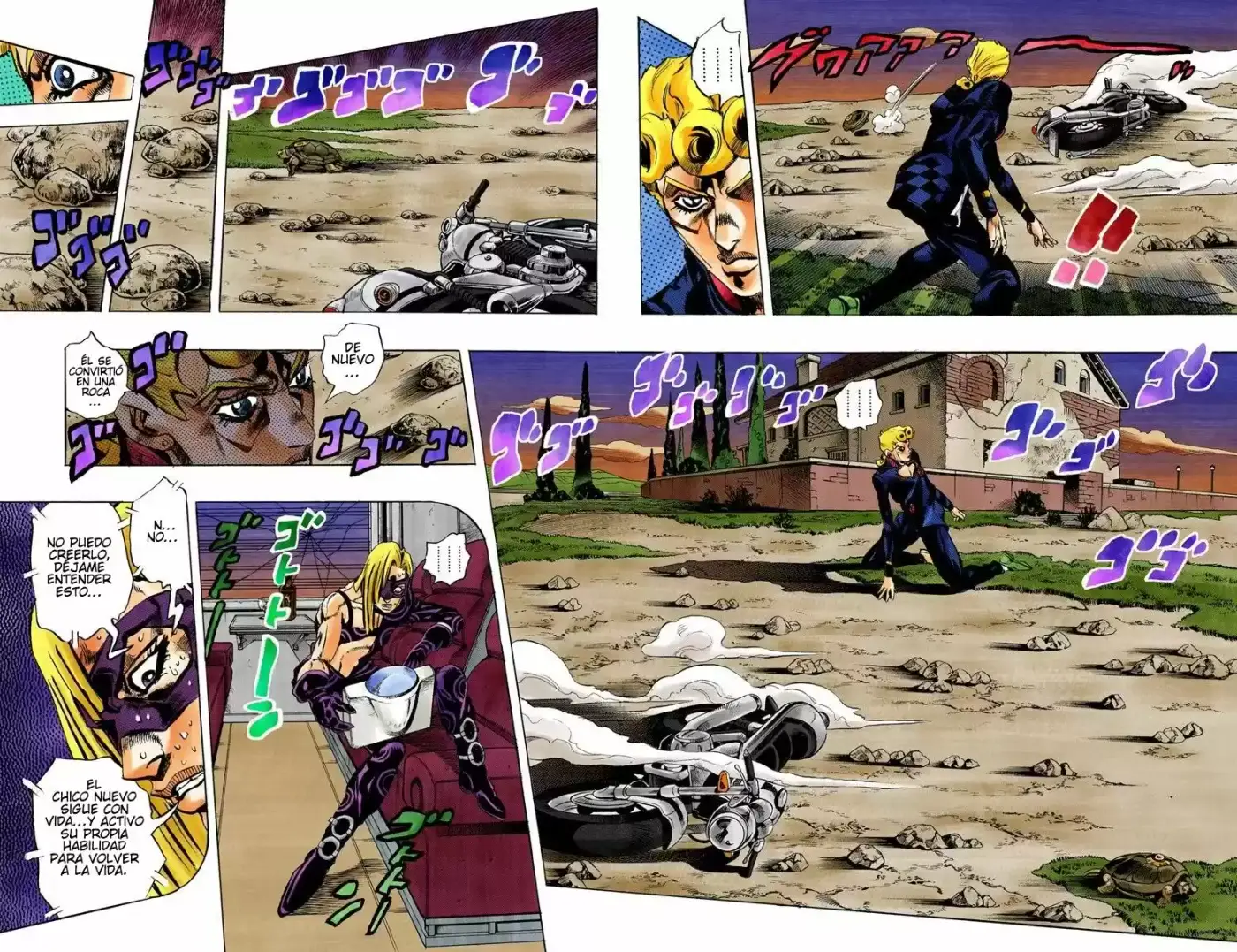 JoJos Bizarre Adventure Parte 5 - Vento Aureo - Capítulo 505 - Página 6 - LectorTMOo