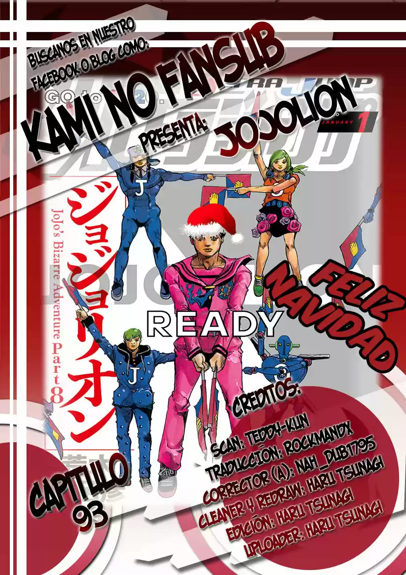 Jojo's Bizarre Adventure Parte 8: Jojolion - Capítulo 93 - Página 1 - LectorTMOo