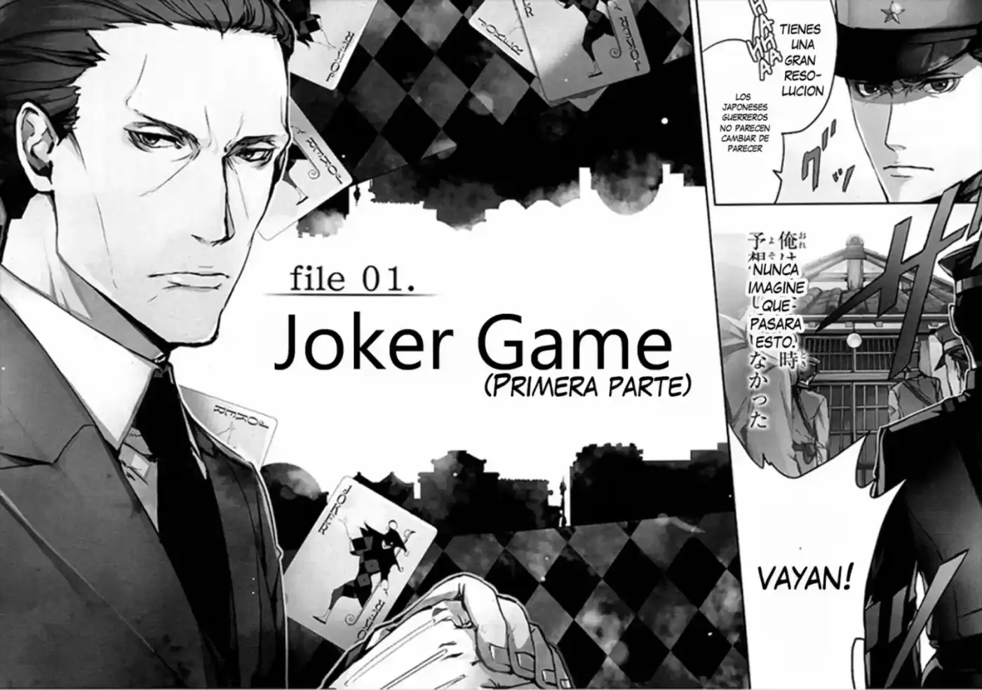 Joker Game: The Animation - Capítulo 1 - Página 3 - LectorTMOo