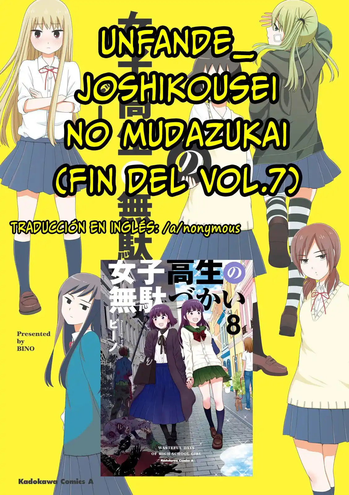 Joshikousei No Mudazukai - Capítulo 80.2 - Página 8 - LectorTMOo