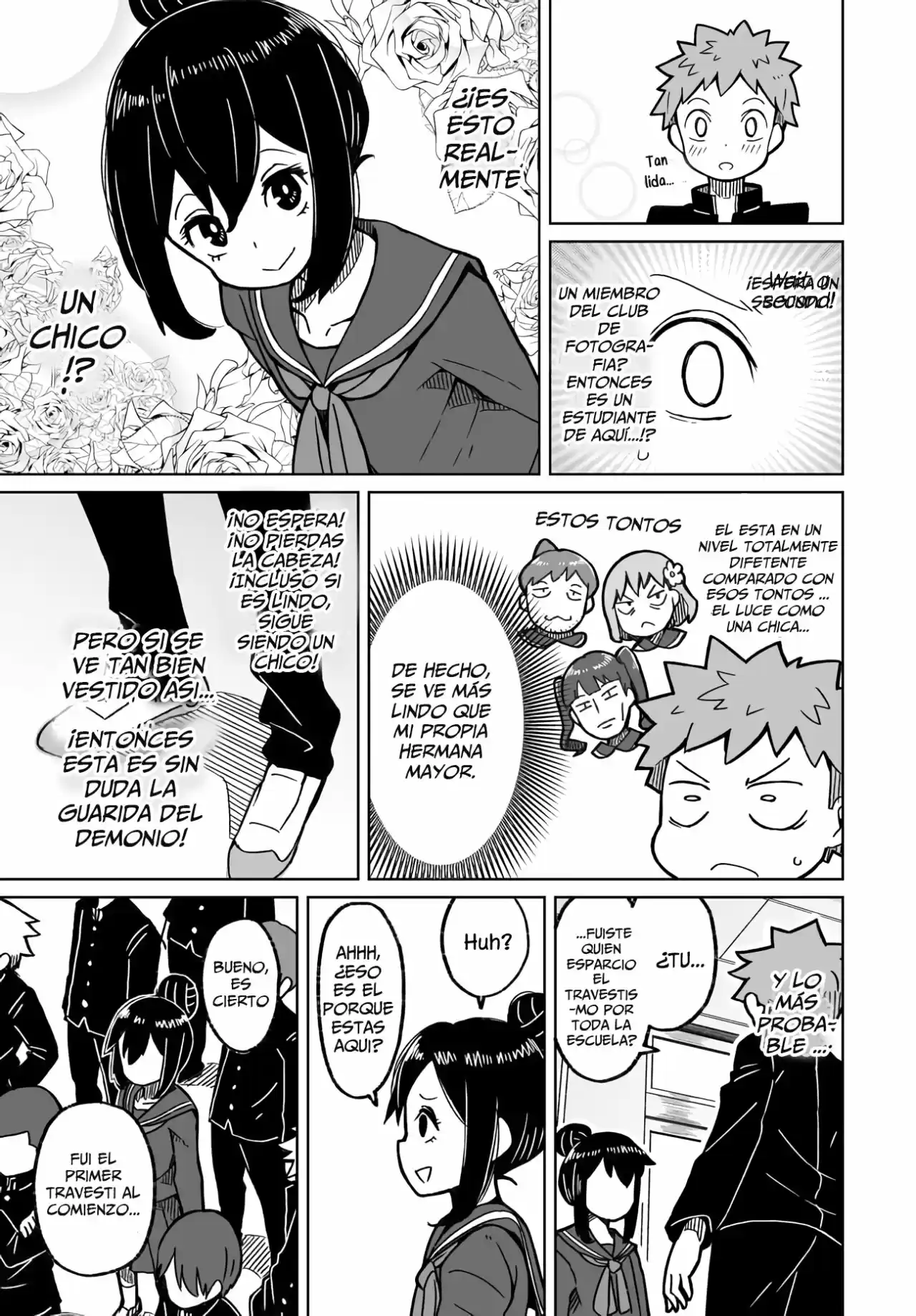 Josou Shinai No Wa Ore Dake Na No Ka!? - Capítulo 1 - Página 8 - LectorTMOo