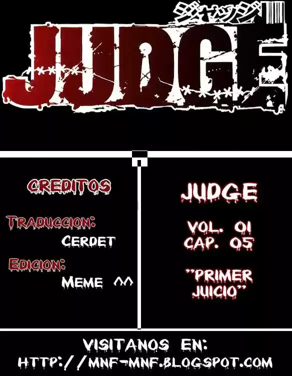 Judge - Capítulo 5 - Página 1 - LectorTMOo