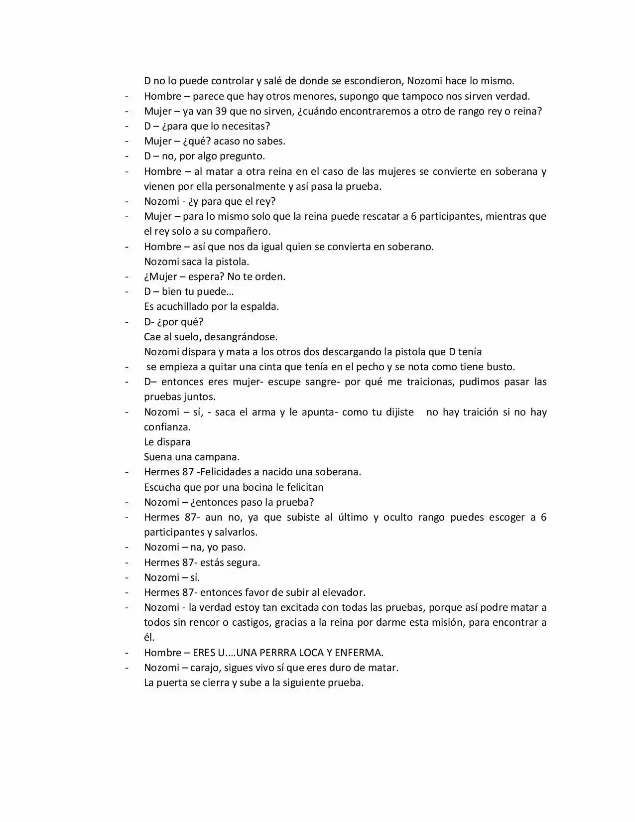 Juego De Pruebas (Novela) - Capítulo 2 - Página 7 - LectorTMOo