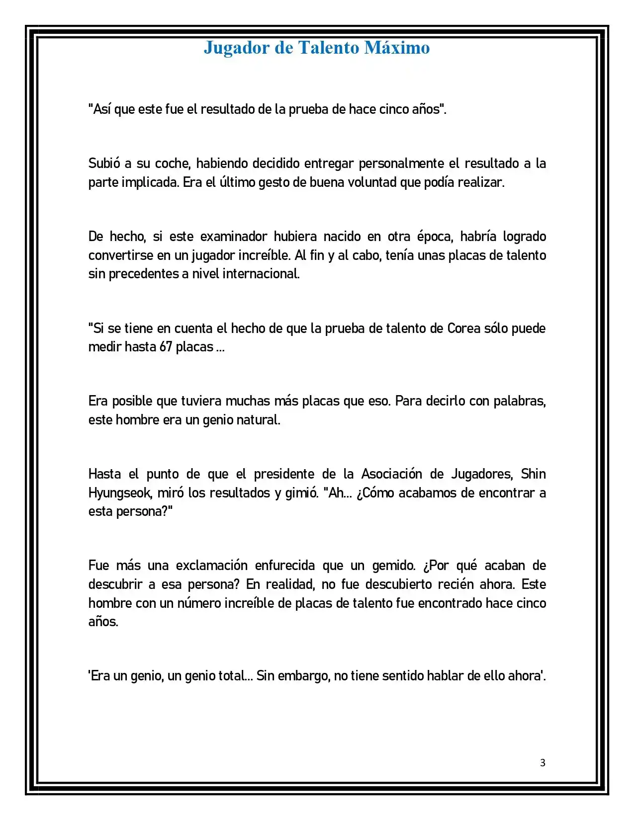 Jugador Desempleado - Capítulo 1 - Página 6 - LectorTMOo
