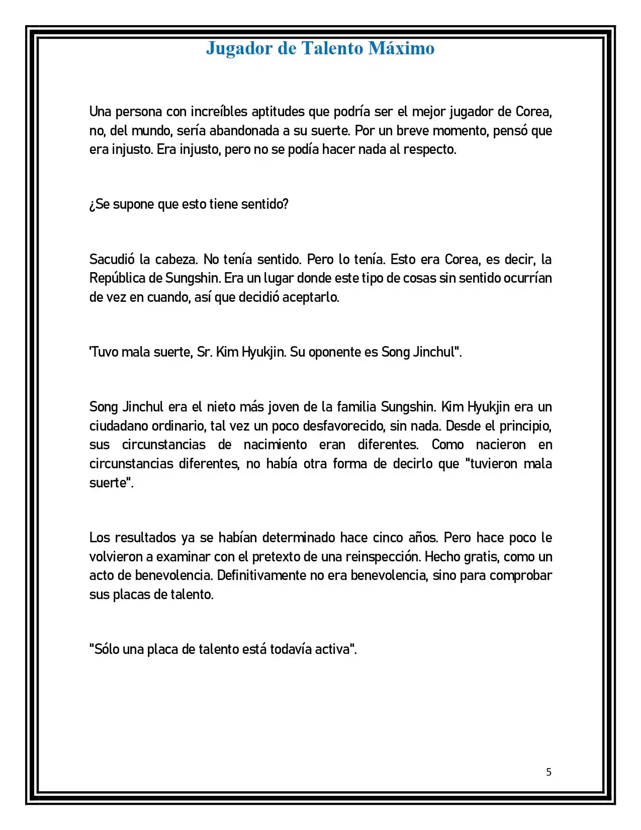 Jugador Desempleado - Capítulo 1 - Página 9 - LectorTMOo