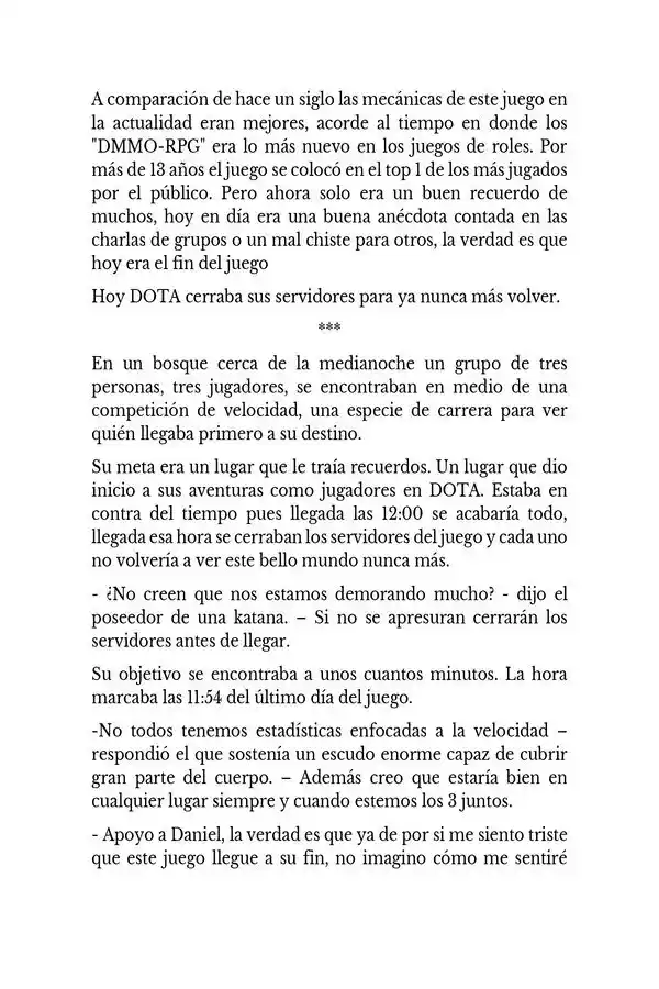 Jugadores En El Nuevo Mundo (Novela) - Capítulo 1 - Página 3 - LectorTMOo