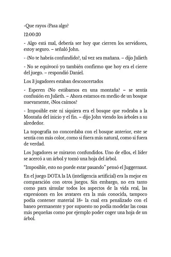 Jugadores En El Nuevo Mundo (Novela) - Capítulo 1 - Página 10 - LectorTMOo