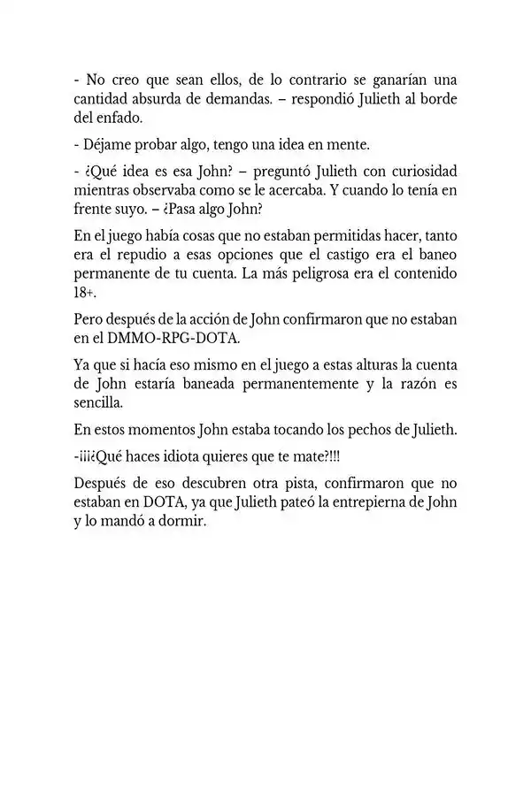 Jugadores En El Nuevo Mundo (Novela) - Capítulo 1 - Página 12 - LectorTMOo