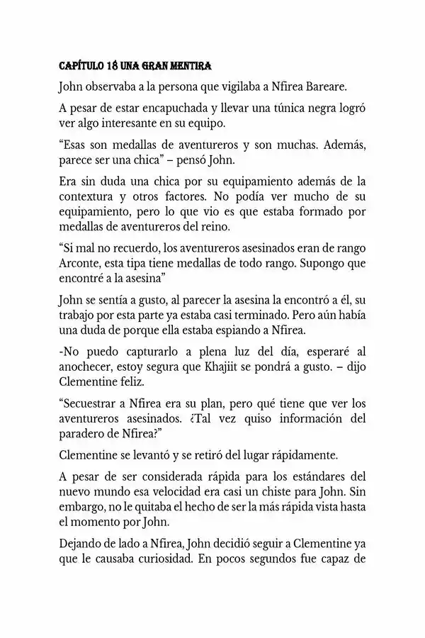 Jugadores En El Nuevo Mundo (Novela) - Capítulo 18 - Página 1 - LectorTMOo