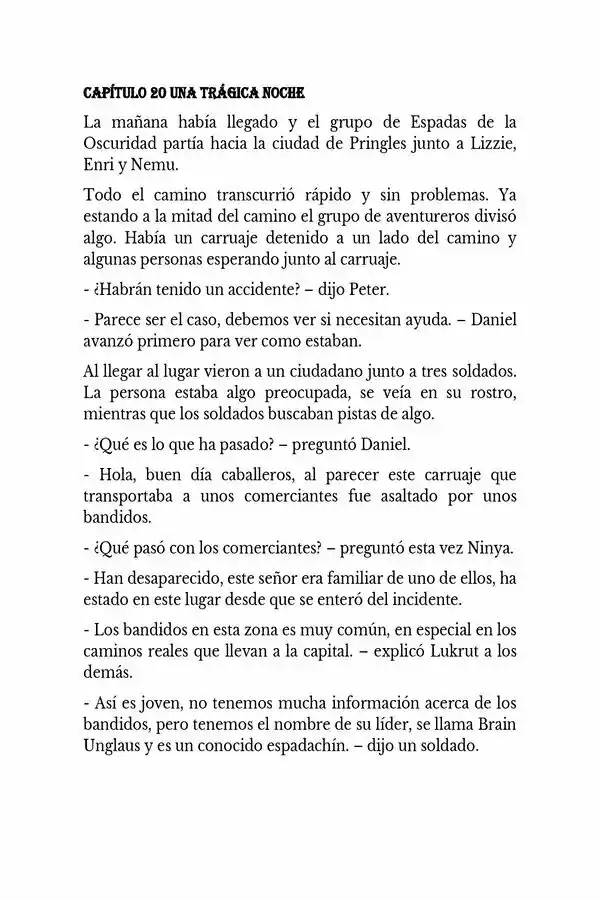 Jugadores En El Nuevo Mundo (Novela) - Capítulo 20 - Página 1 - LectorTMOo