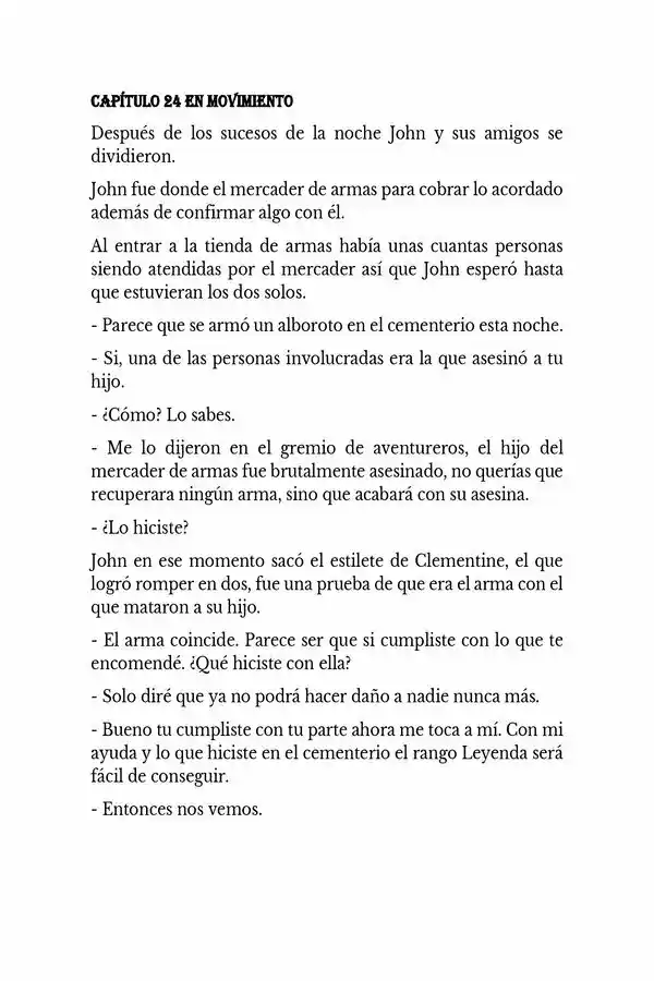 Jugadores En El Nuevo Mundo (Novela) - Capítulo 24 - Página 1 - LectorTMOo