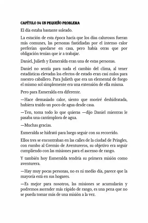 Jugadores En El Nuevo Mundo (Novela) - Capítulo 34 - Página 1 - LectorTMOo