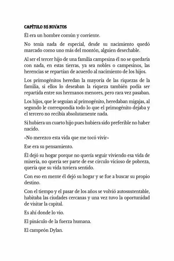 Jugadores En El Nuevo Mundo (Novela) - Capítulo 35 - Página 1 - LectorTMOo