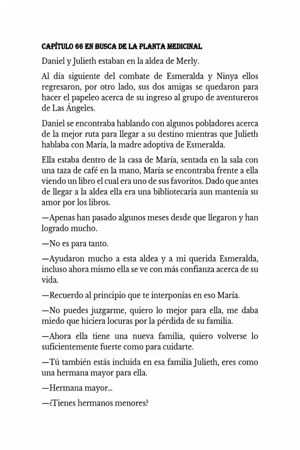 Jugadores En El Nuevo Mundo (Novela) - Capítulo 66 - Página 1 - LectorTMOo