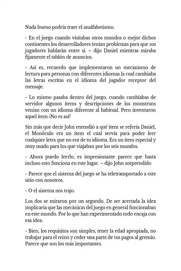 Jugadores En El Nuevo Mundo (Novela) - Capítulo 7 - Página 14 - LectorTMOo