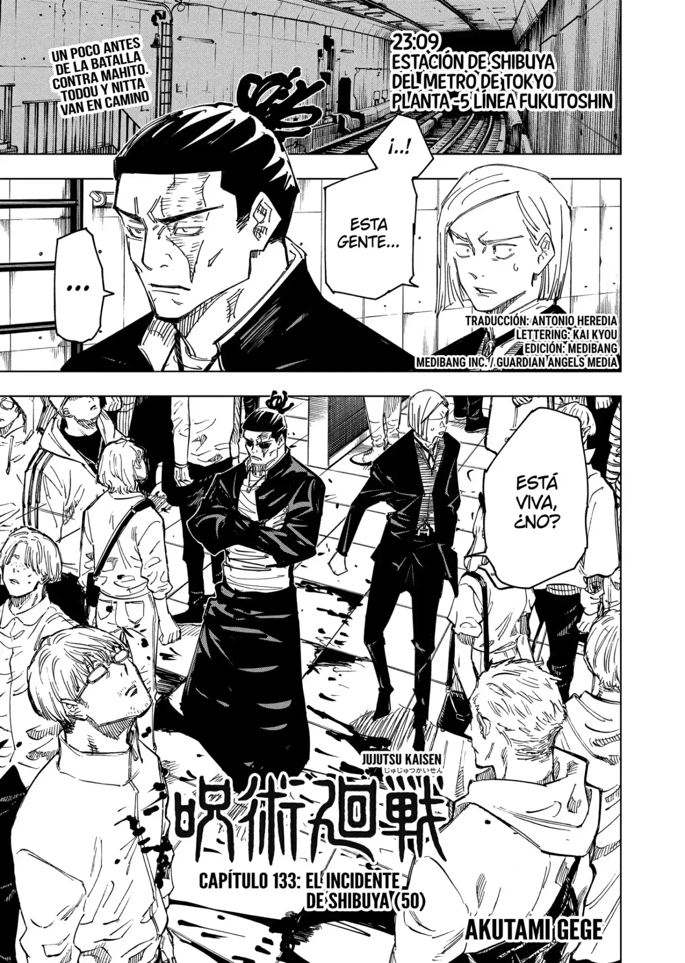 Jujutsu Kaisen - Capítulo 133.3528 - Página 1 - LectorTMOo